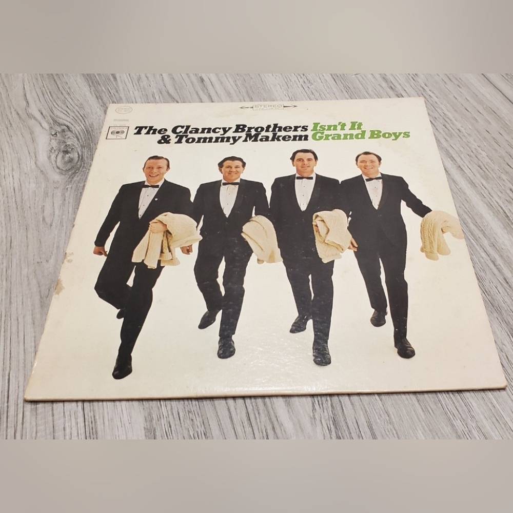BOGO The Clancy Brothers & Tommy Makem Isn't It Grand Boys Vinyl Record Vintage